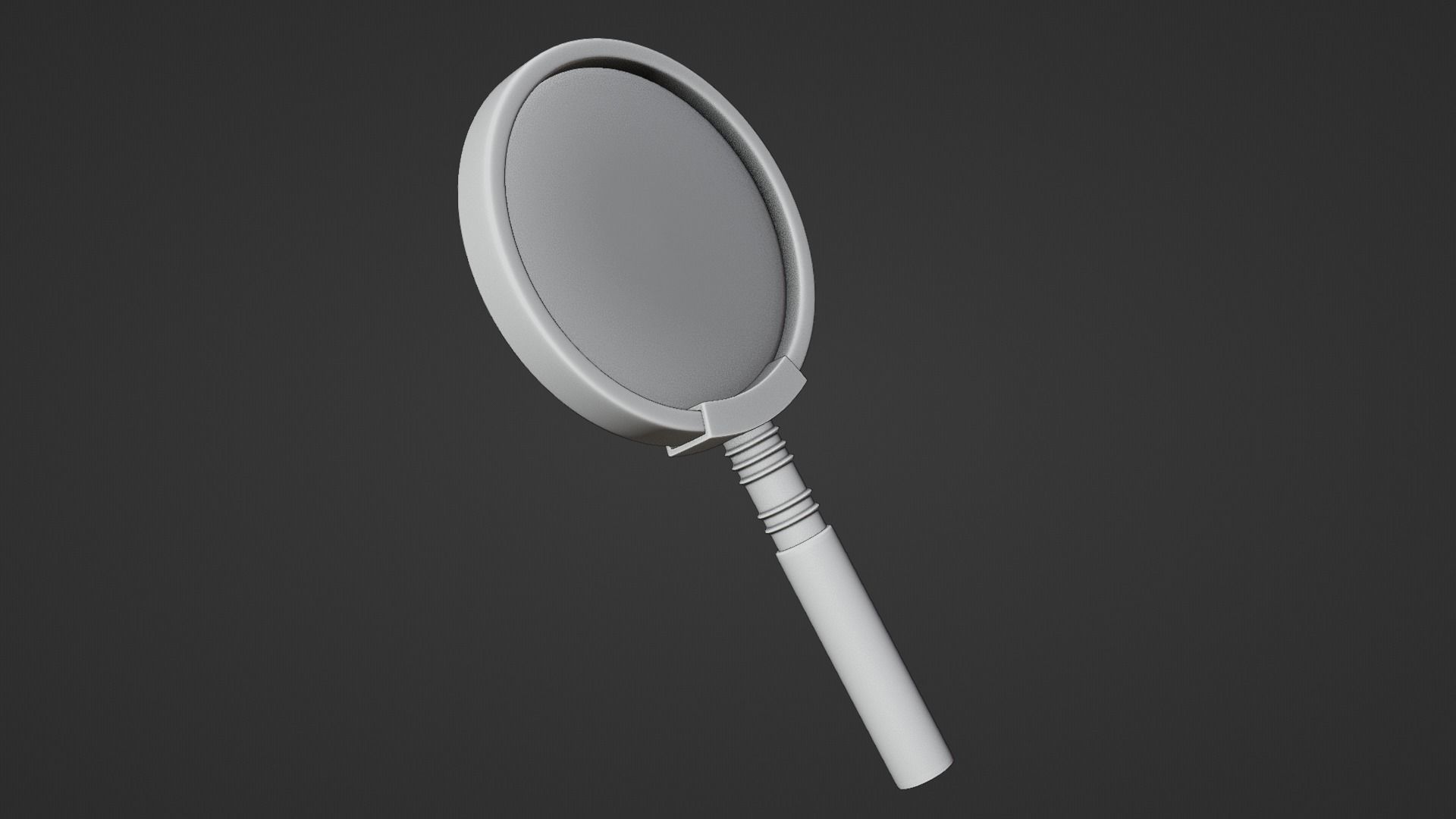 Realistic Magnifying Glass - High Poly 3D Prop Model 3D model_7