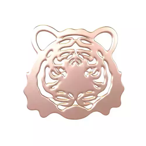 Tiger Head Emblem V1 005
