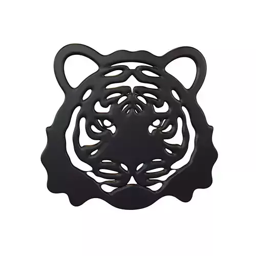 Tiger Head Emblem V1 006