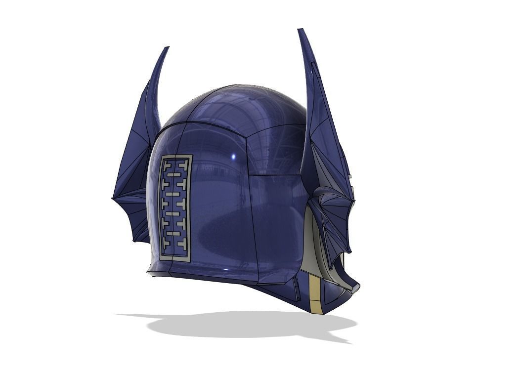 Dungeons and Dragons Warduke Mandalorian Helmet 3D print model_4