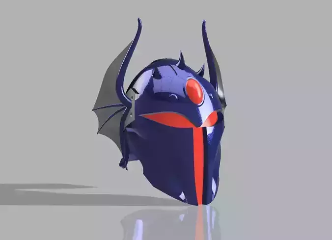Bo Katan Warduke Valkyrie Helmet 3D print model
