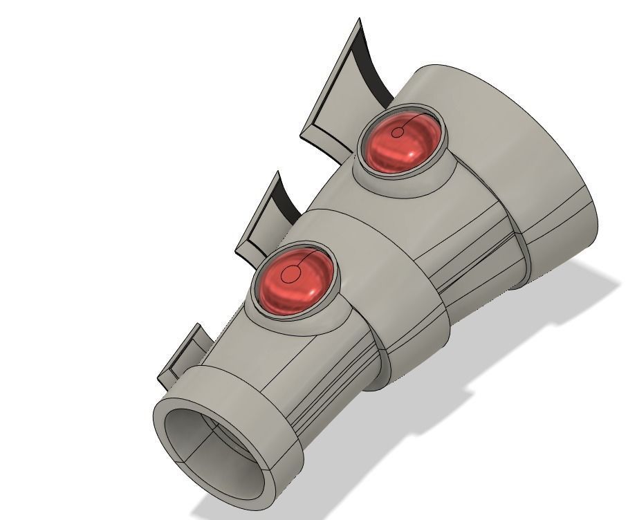 Red Ronin Bundle 3D print model_3