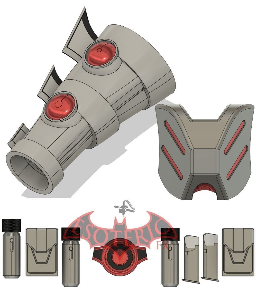 Red Ronin Bundle 3D print model_9