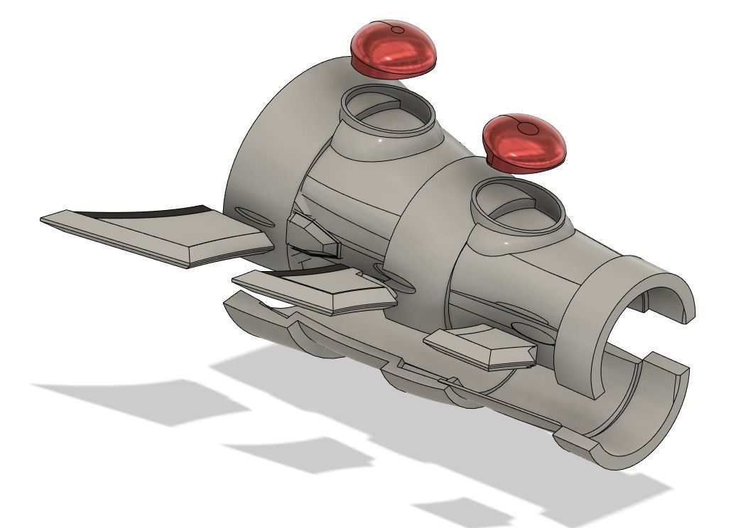 Red Ronin Bundle 3D print model_6