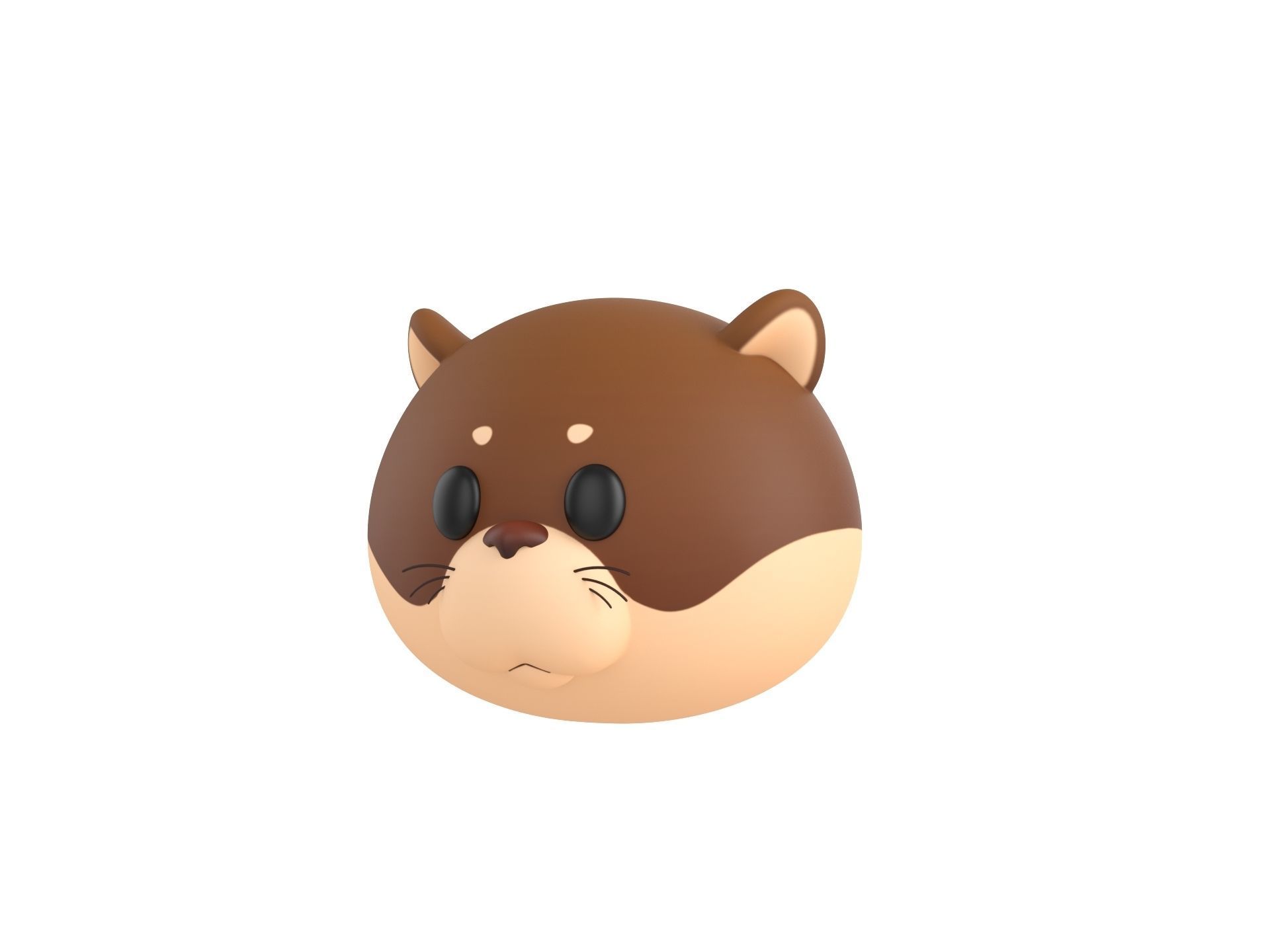 Pack005 Animal Head Pack 2 3D model_21