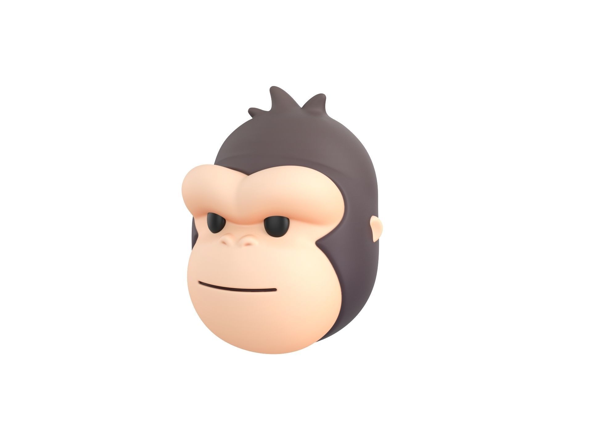 Pack005 Animal Head Pack 2 3D model_17