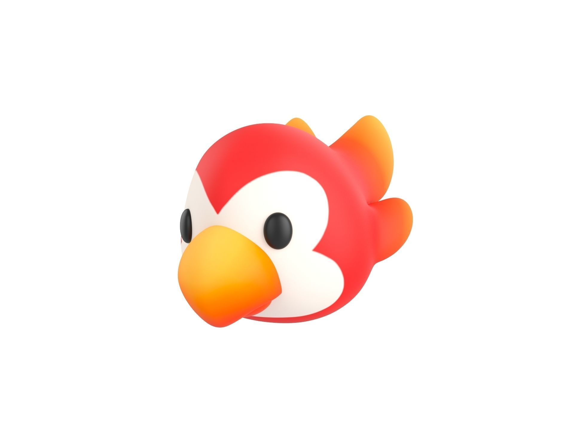 Pack005 Animal Head Pack 2 3D model_23