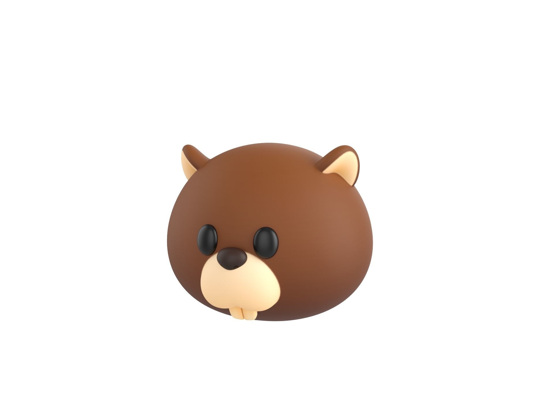 Pack005 Animal Head Pack 2 3D model_5