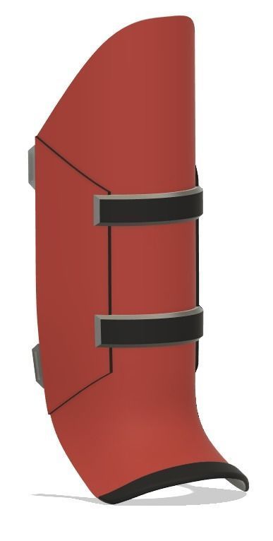 Deadpool armor bundle 3D print model_7