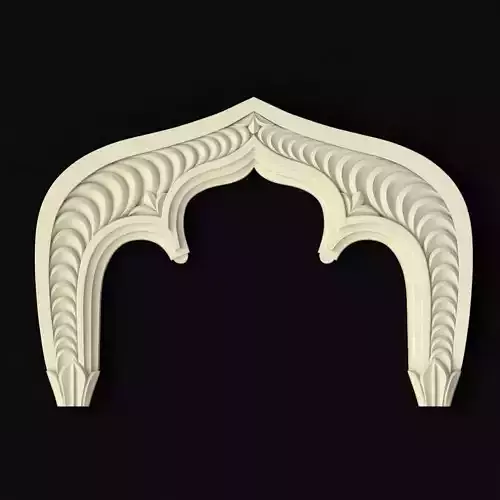 Central decor ornament for furniture