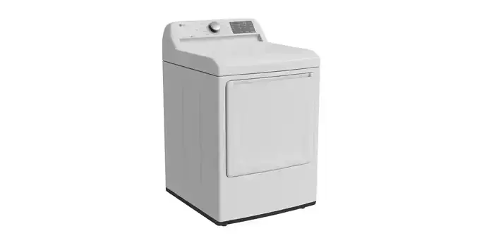 White Front Load Sensor Dry Washing Machine