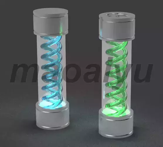 Resident Evil T-virus vial Free 3D print model