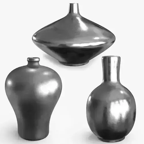Metal Vase Collection 