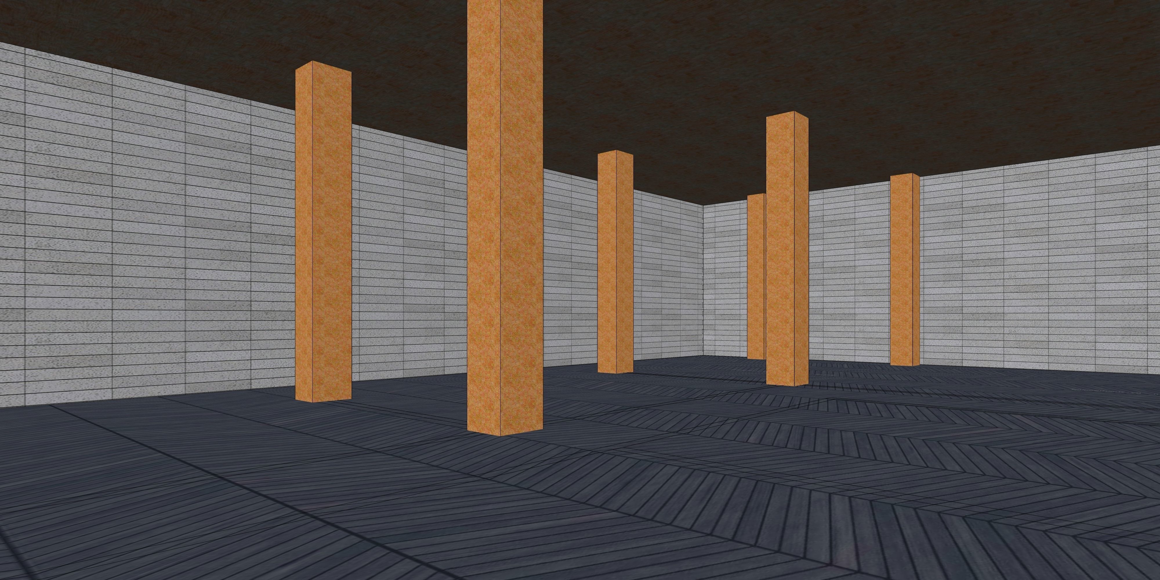 Traditional folk customs exhibition hall 3D model_18