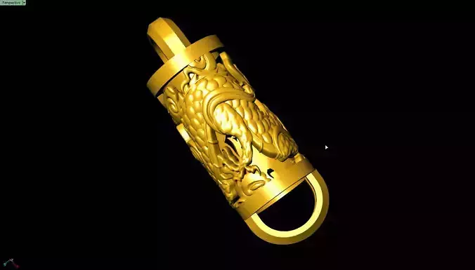 Chain pipe Dragon 3D print model