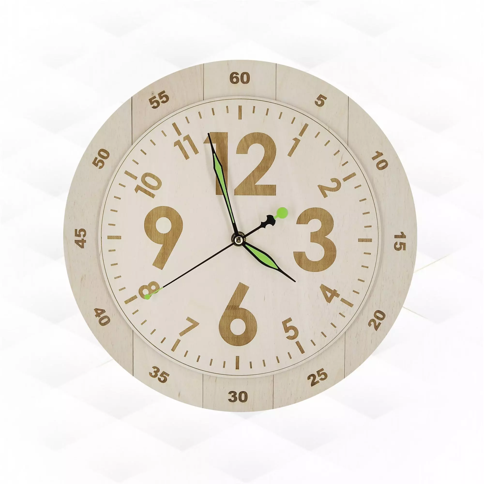 Gift wall clocks unique items svg dxf design laser cutting 3D print model_0