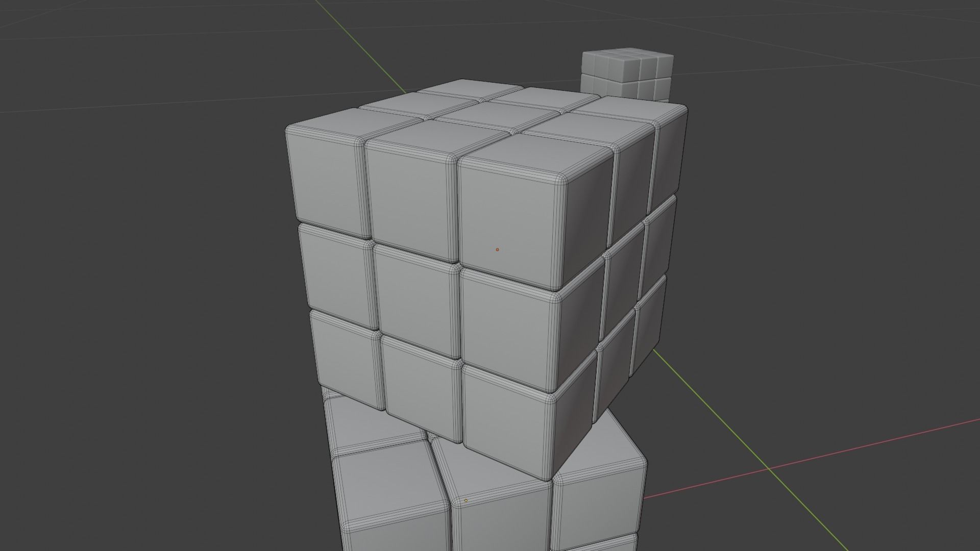 3 Rubiks Cube 3D model_4