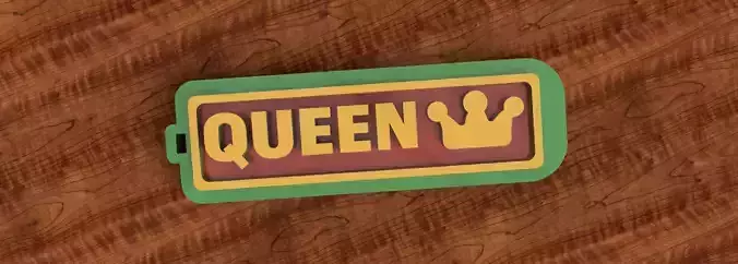 Queen Backpack Charm