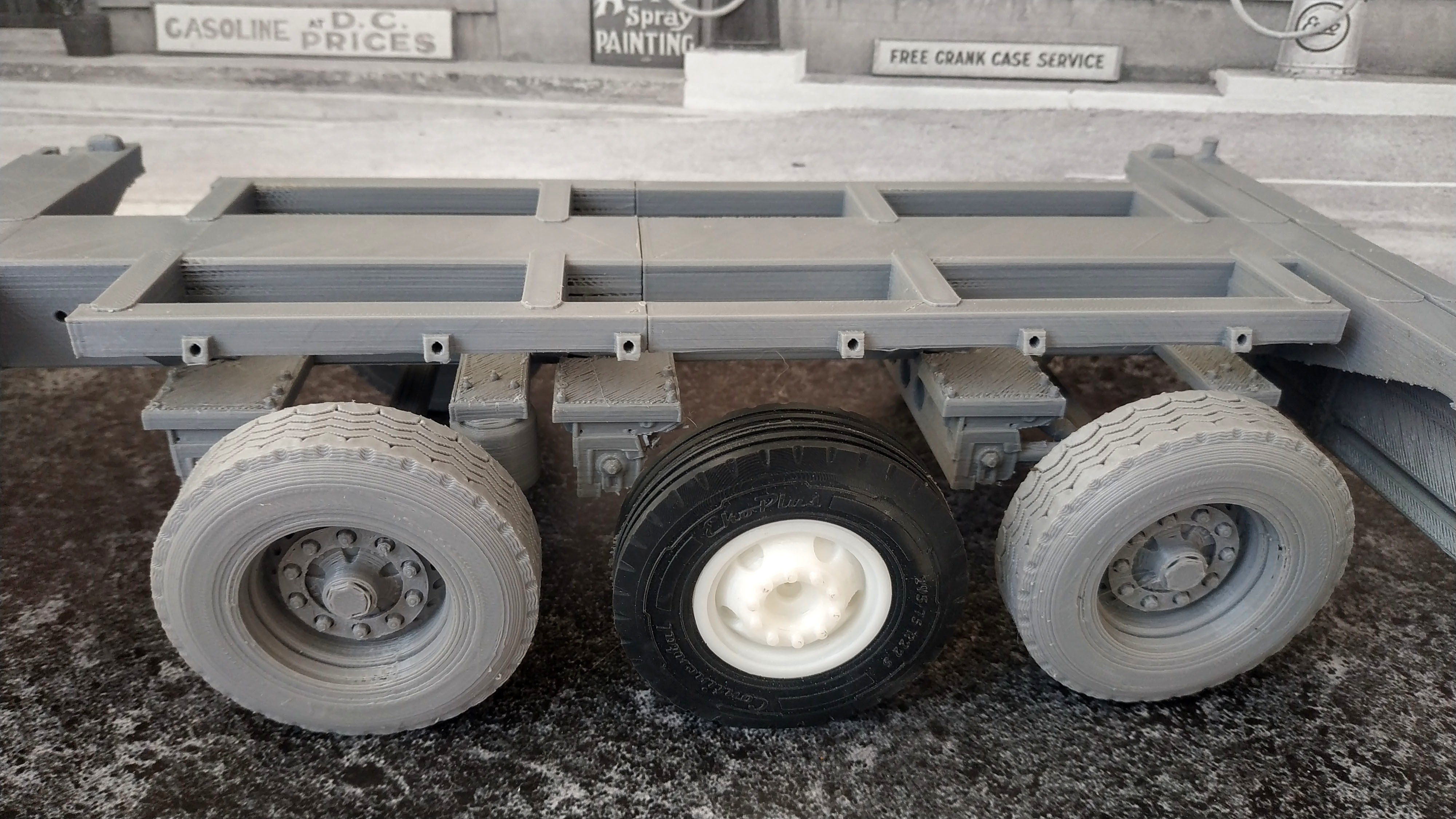 DIY RC Car Trucks Tires Rims and Mold rims 3D print model_4