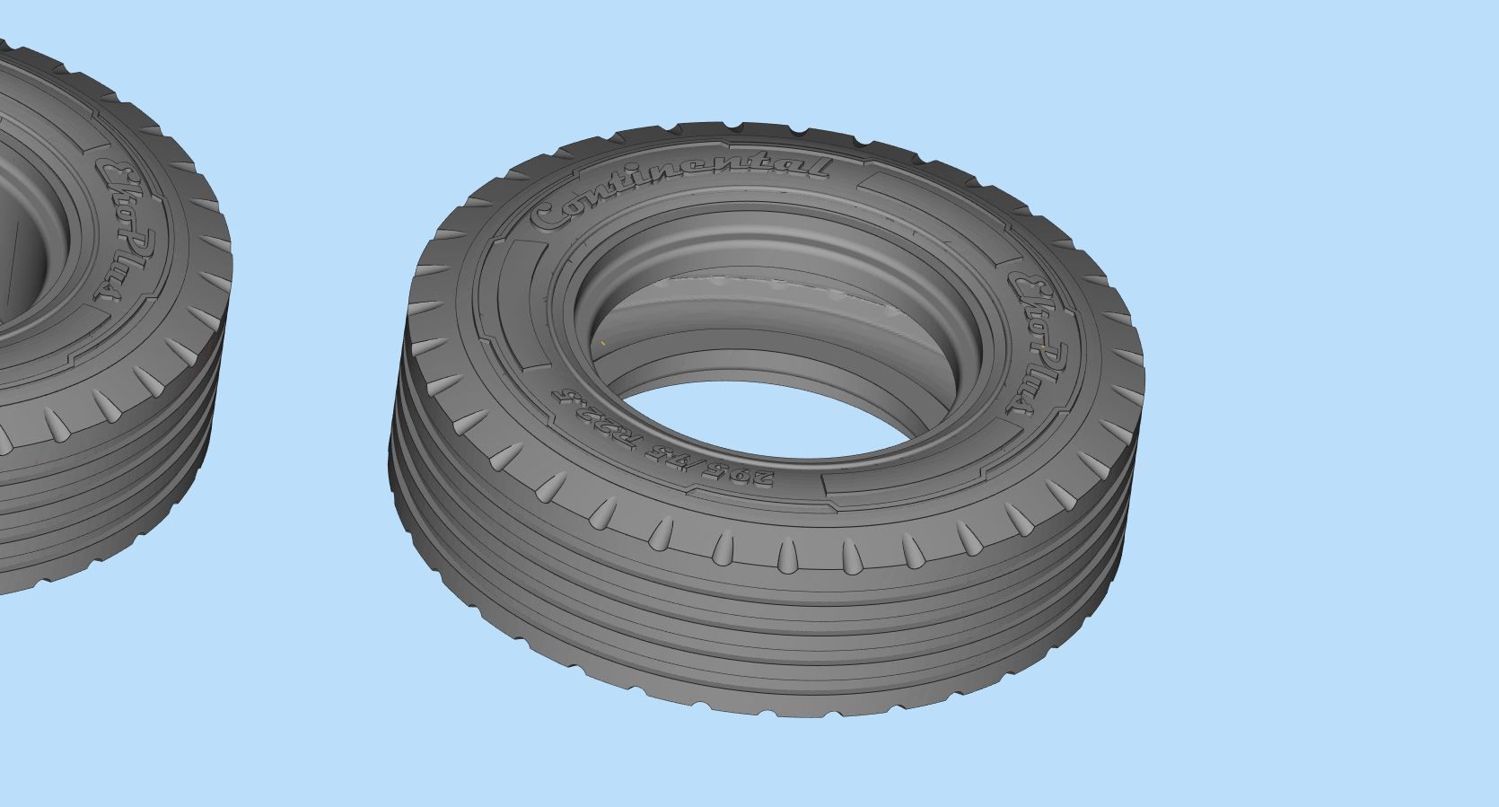 DIY RC Car Trucks Tires Rims and Mold rims 3D print model_10