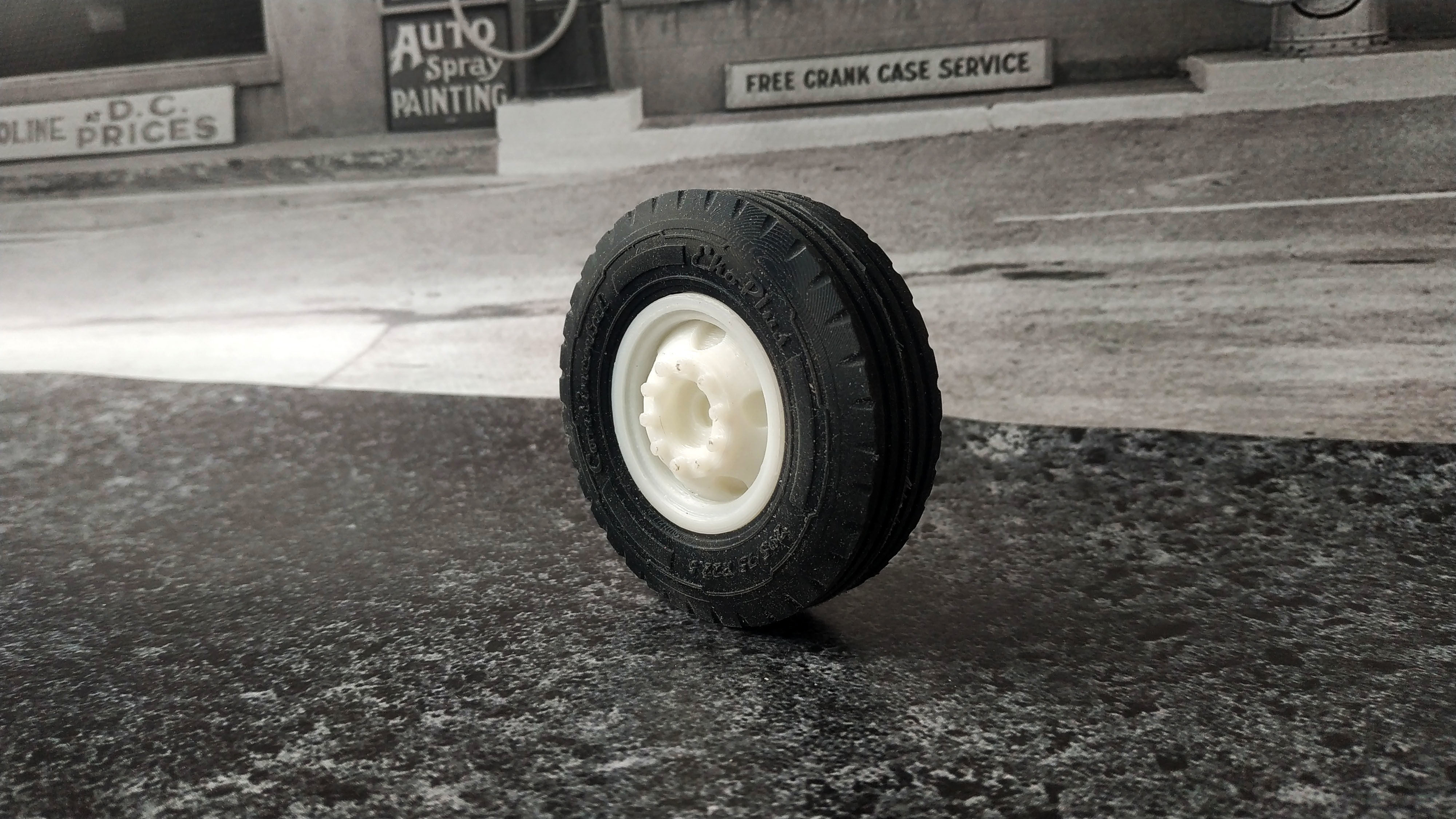 DIY RC Car Trucks Tires Rims and Mold rims 3D print model_3