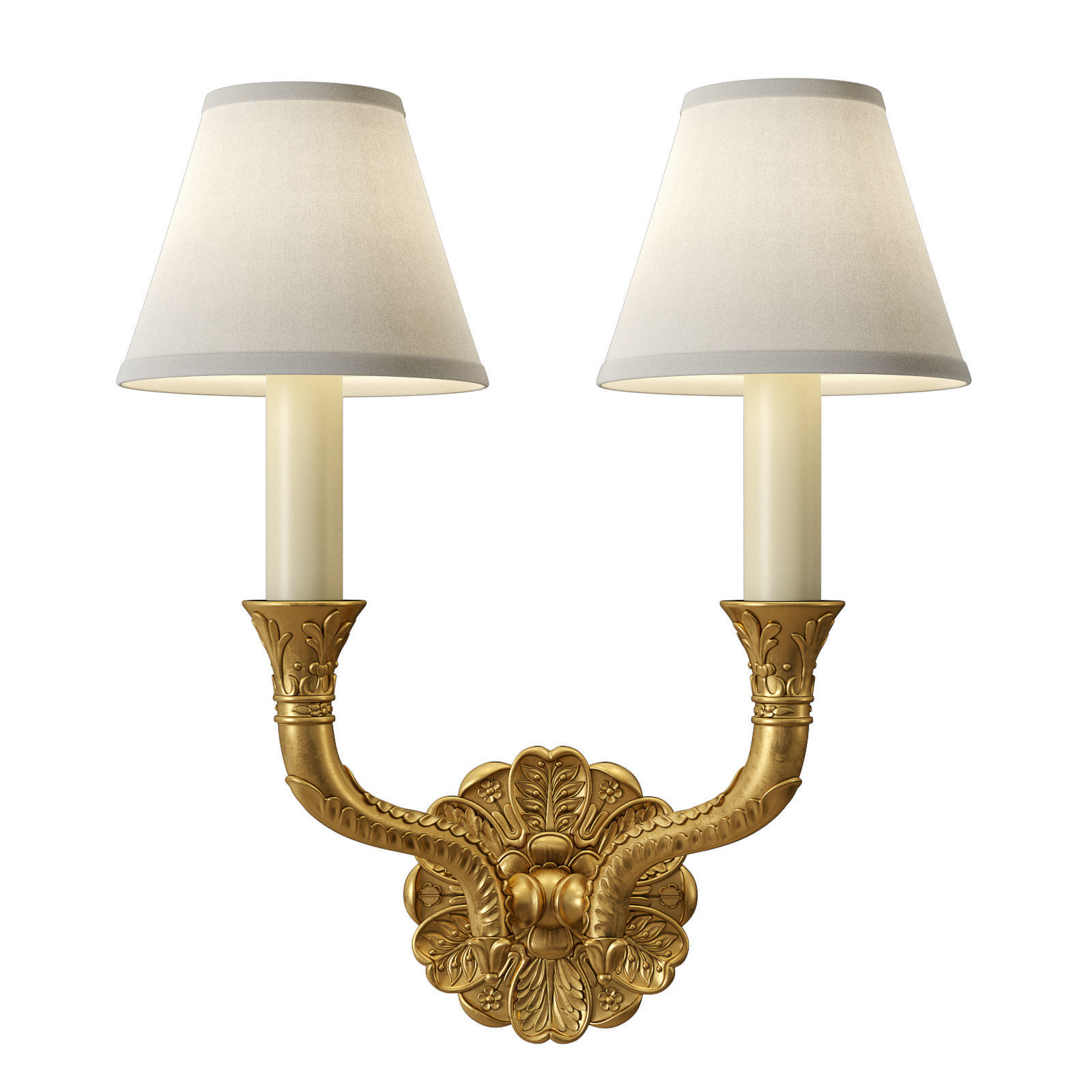 Vaughan Hidcote Double Arm 3D model_1