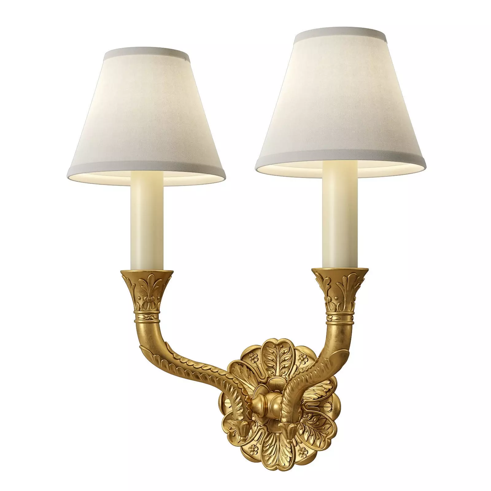 Vaughan Hidcote Double Arm 3D model_0