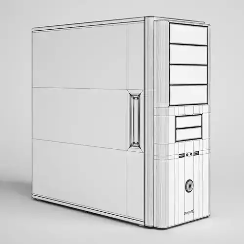 Desktop Computer 22 3D model