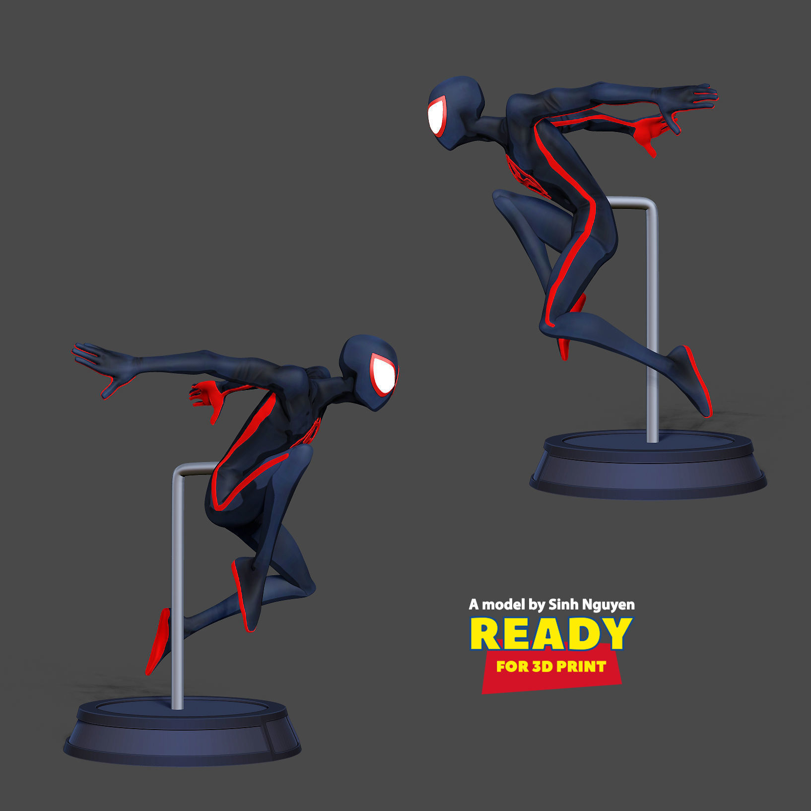 Spider-Man - Across the Spider-Verse Fanart 3D print model_4