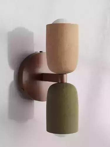 Ceramic Up Down Wall Lamp
