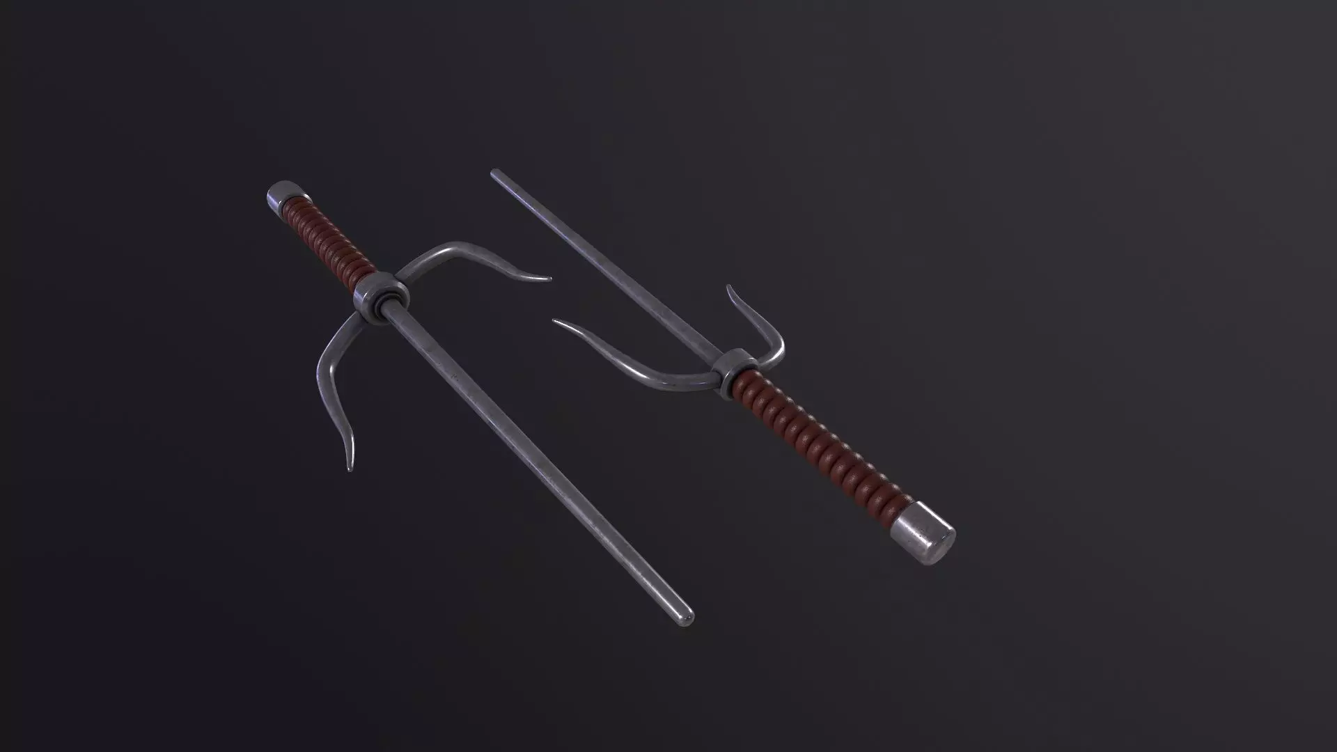Sai 3D Model Low-poly 3D model