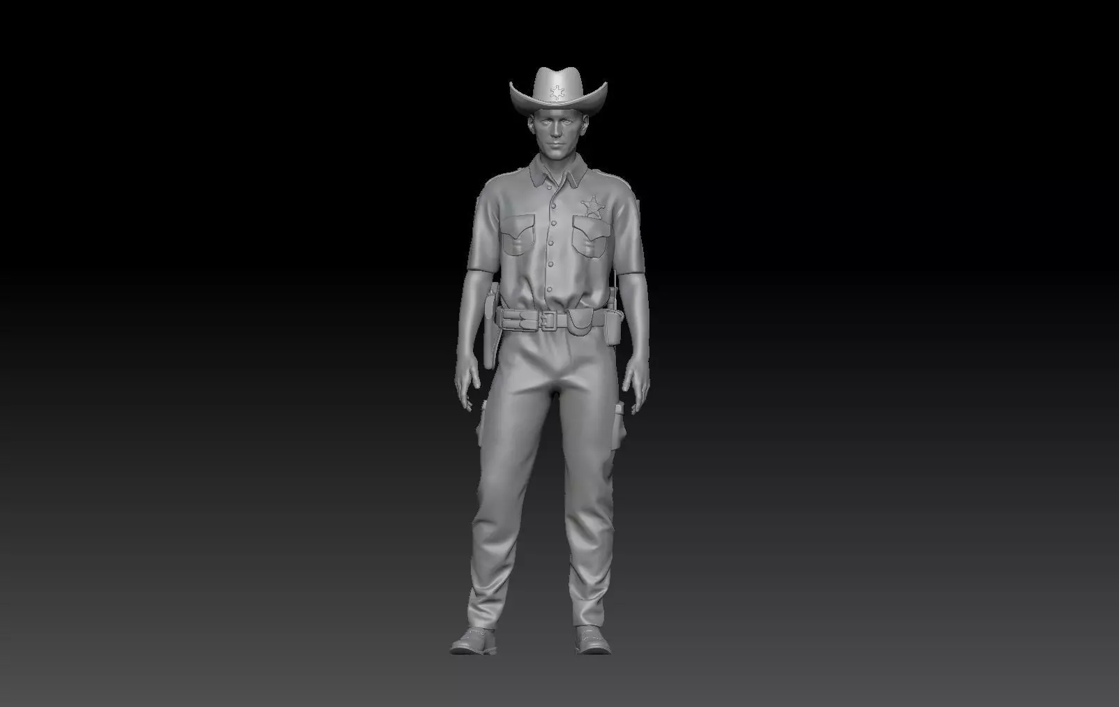 SHERIFF 1 3D print model