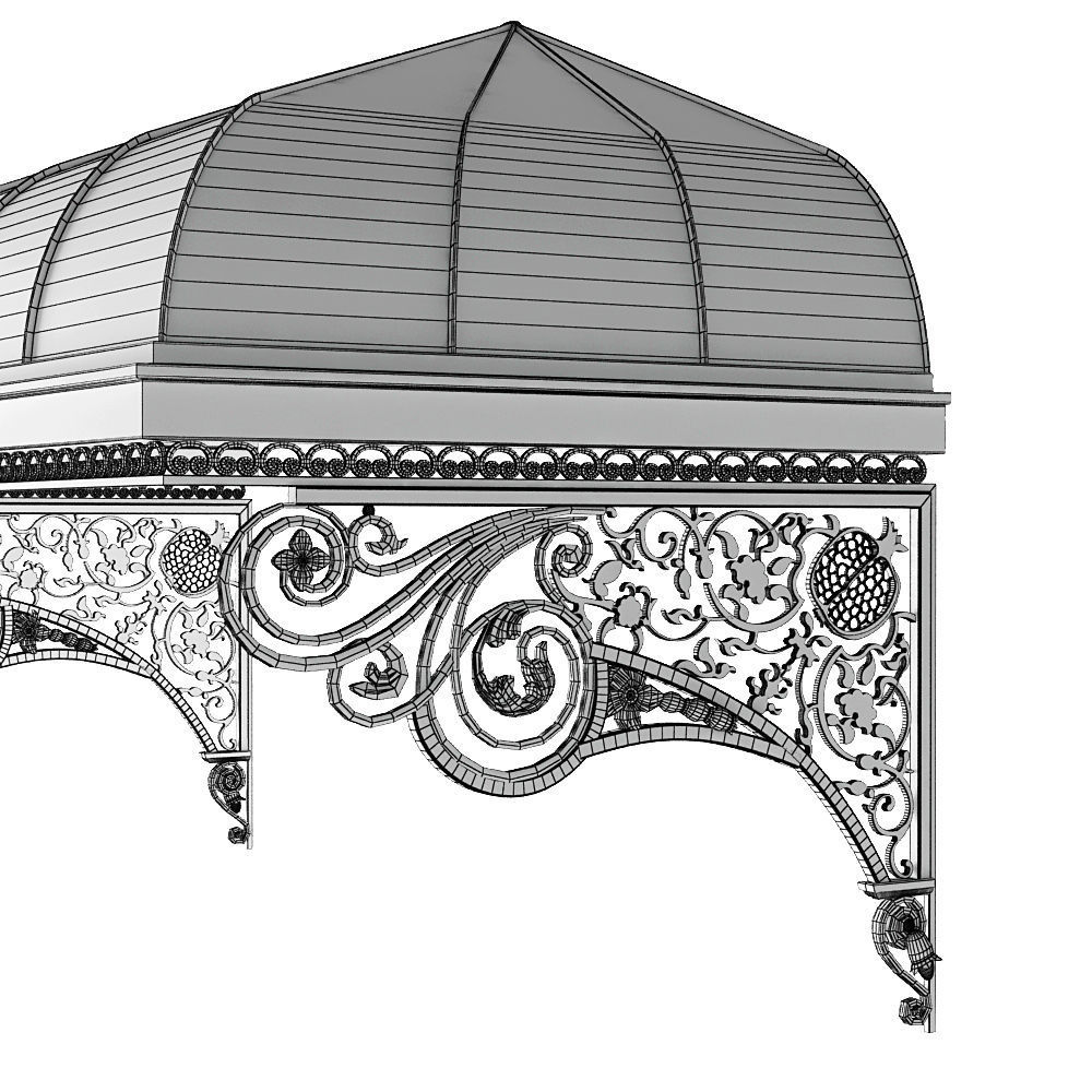 Glass visor 4 3D model 3D model_4