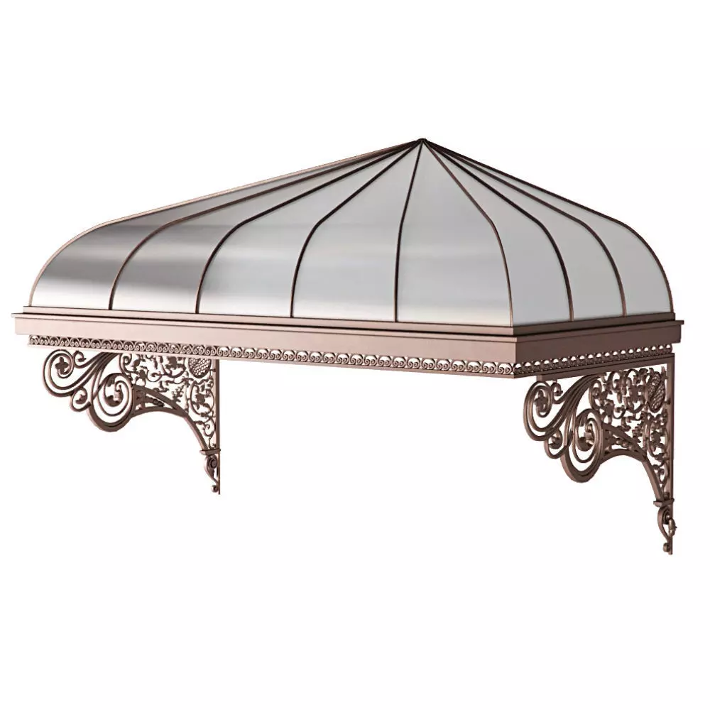 Glass visor 4 3D model 3D model_0