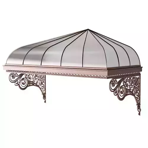 Glass visor 4 3D model 3D model