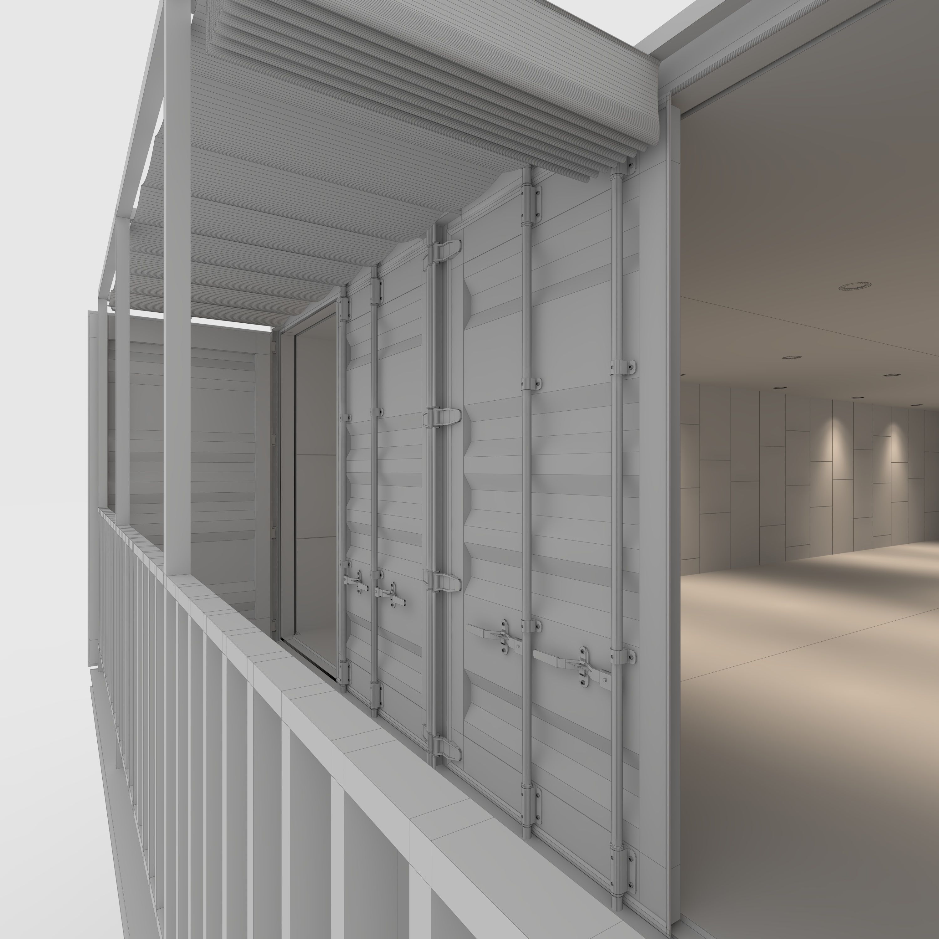 Container House 2 3D model_23