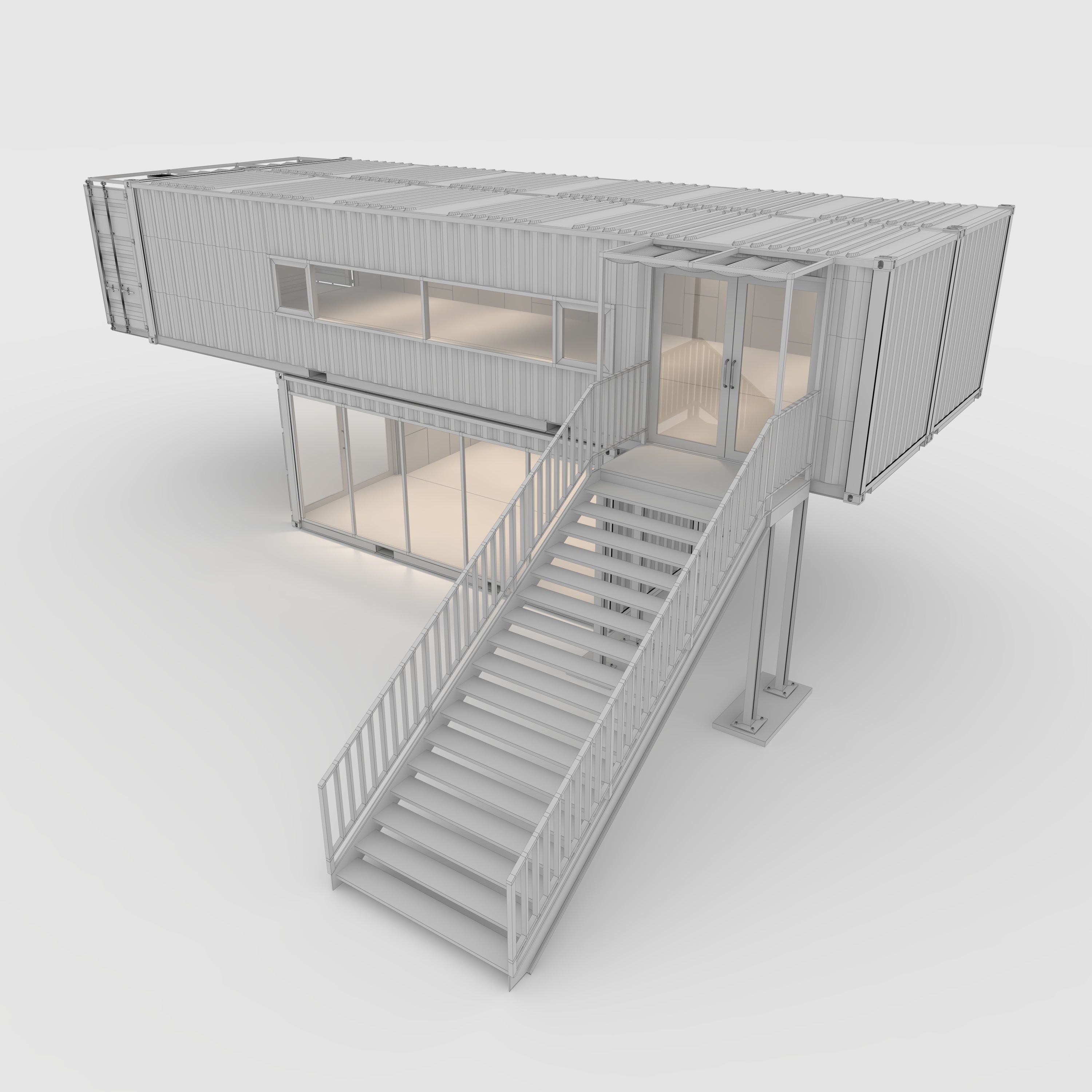 Container House 2 3D model_15