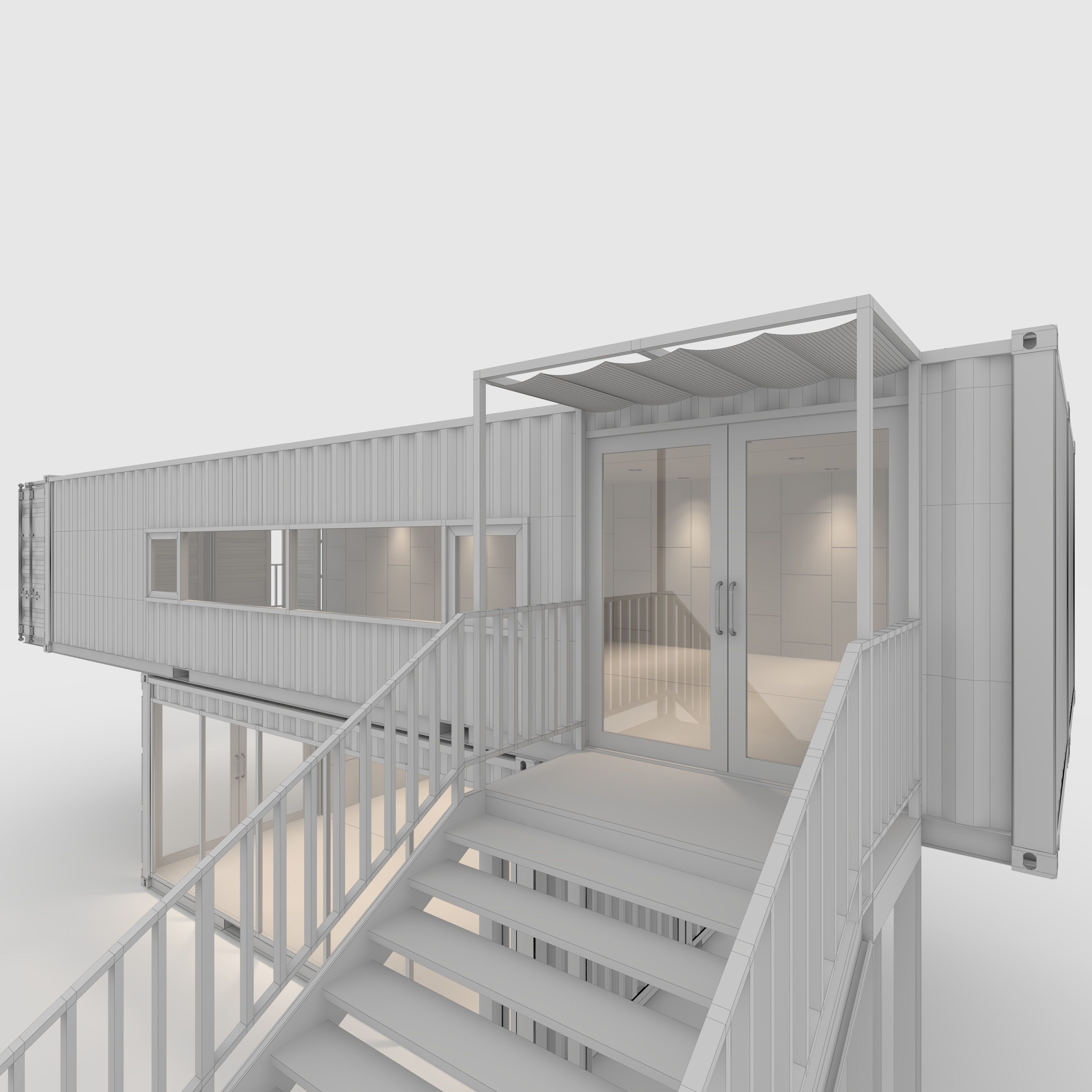 Container House 2 3D model_25