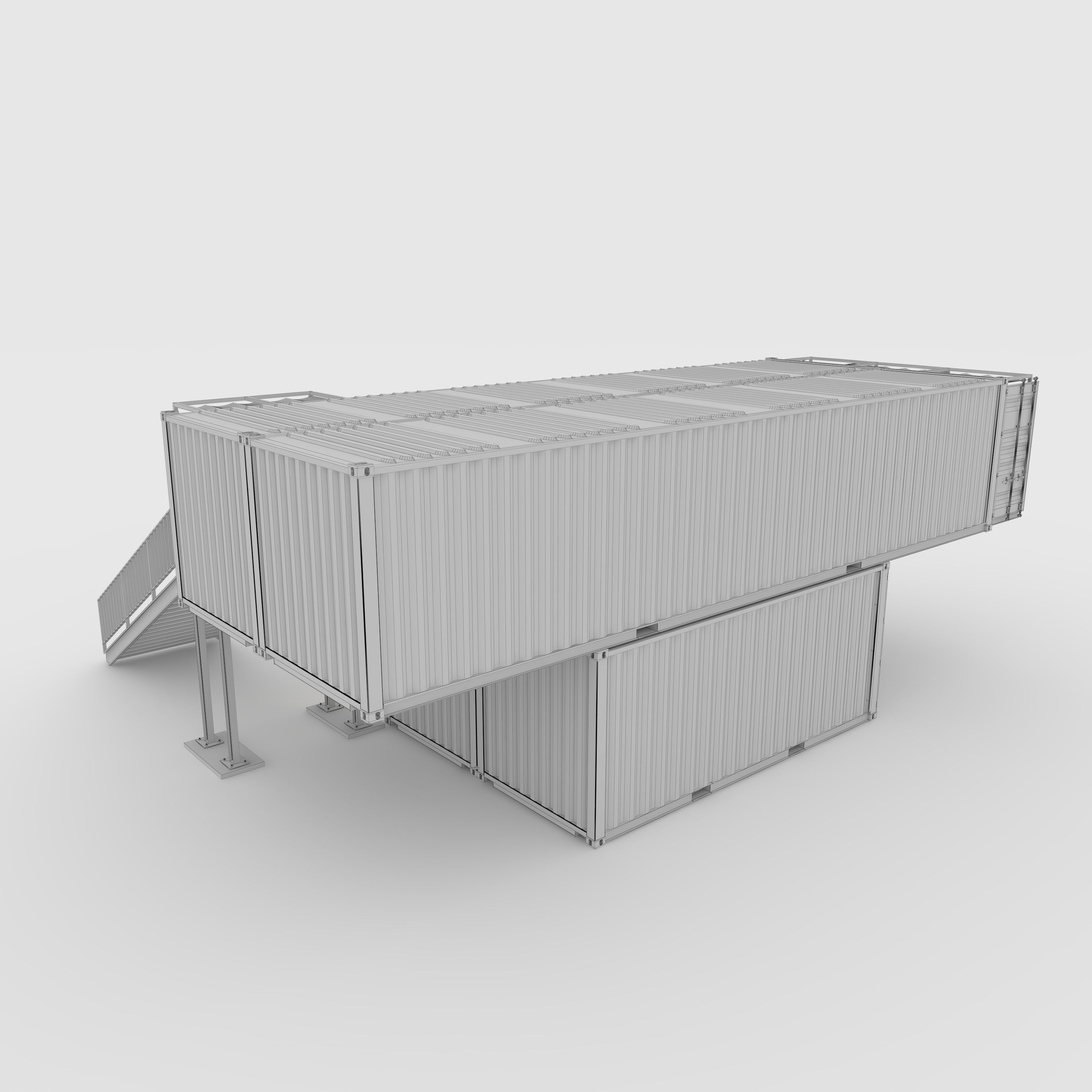 Container House 2 3D model_17