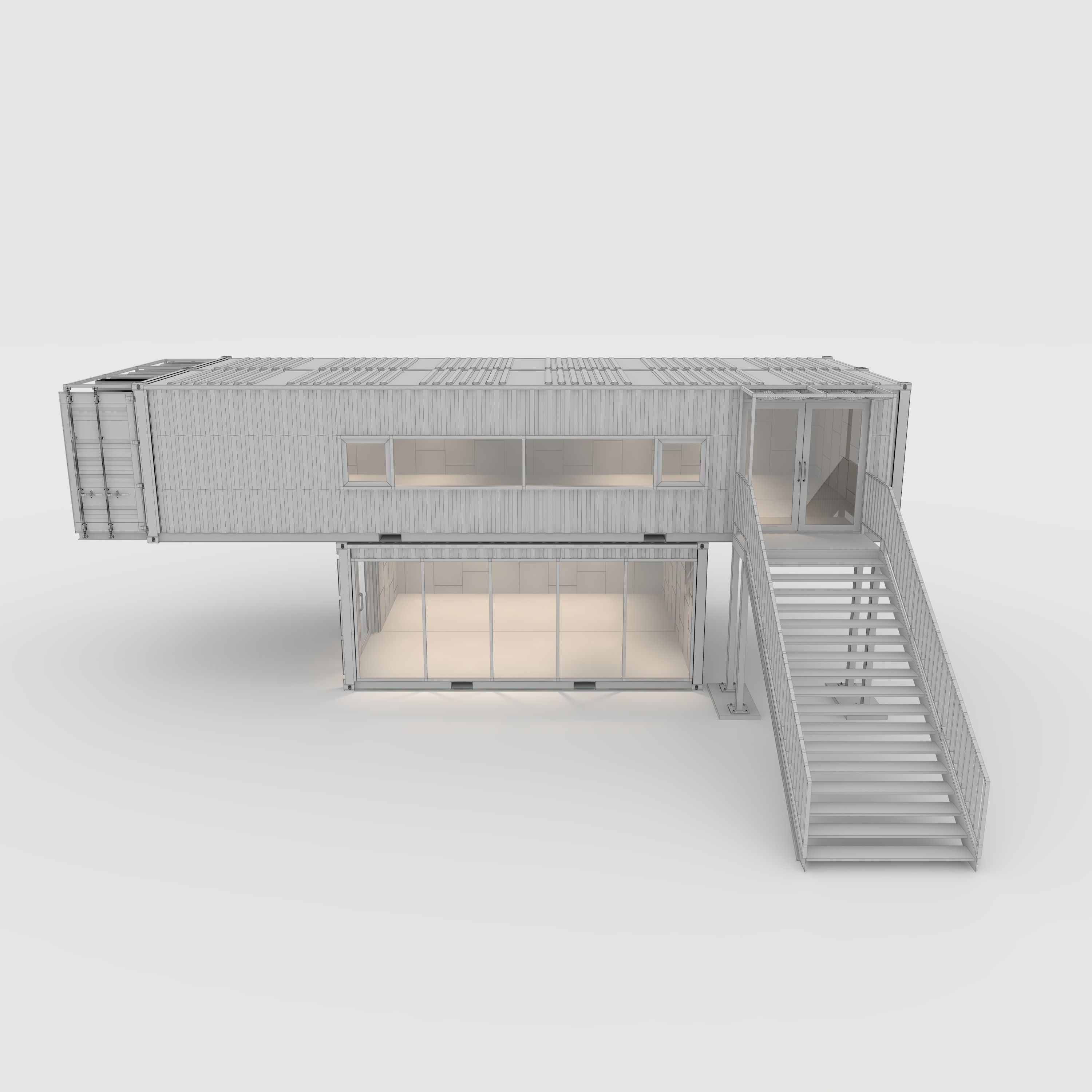 Container House 2 3D model_13