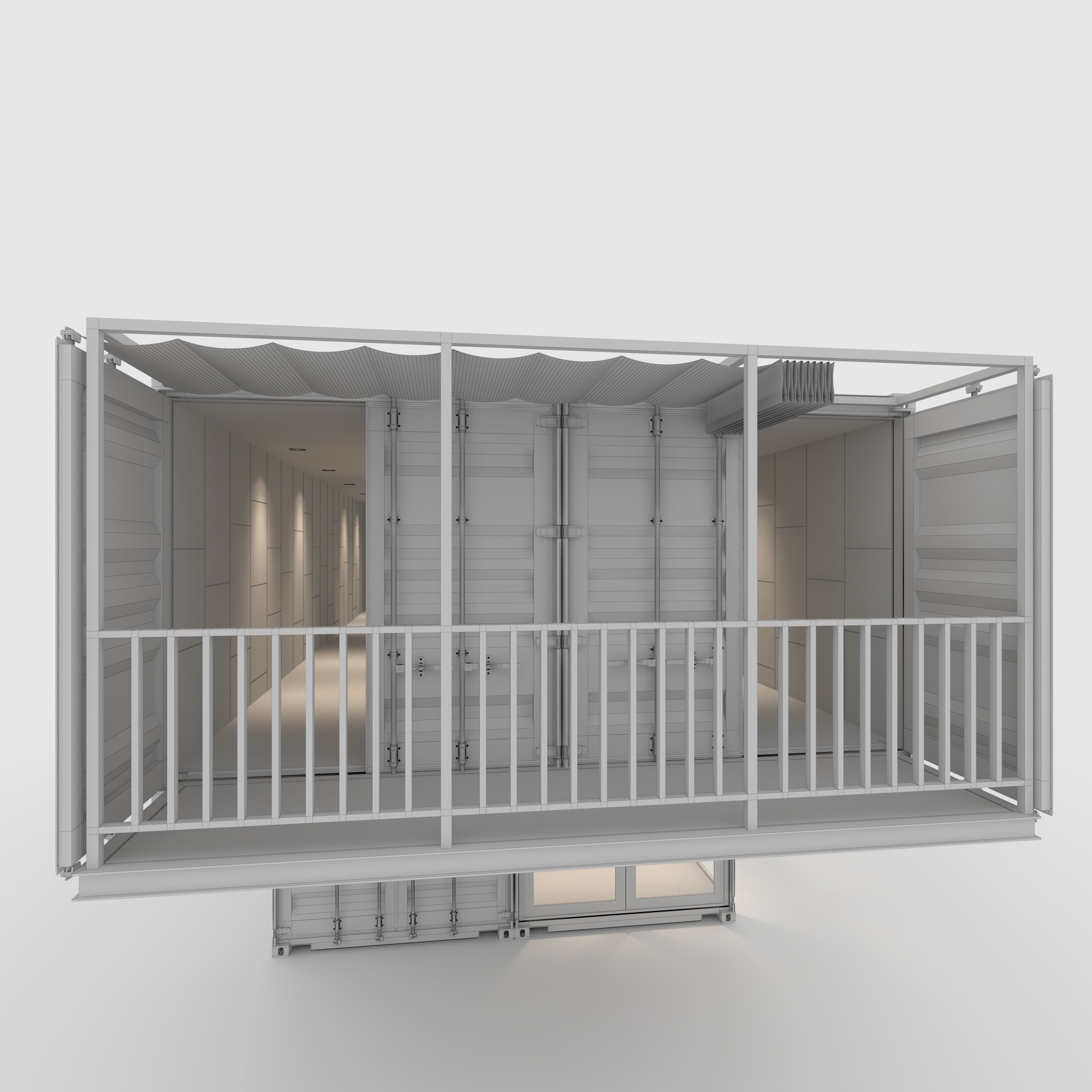 Container House 2 3D model_21