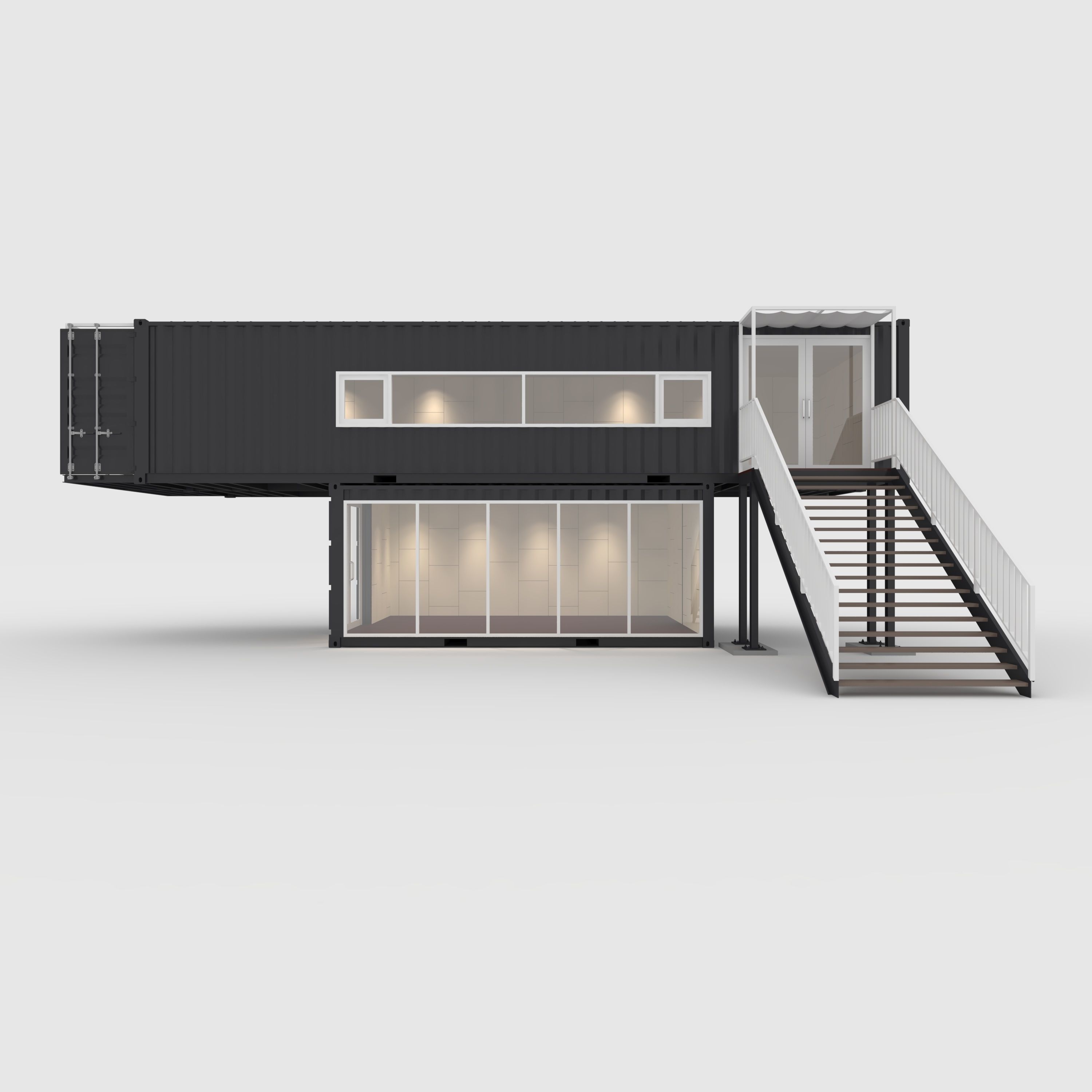 Container House 2 3D model_4
