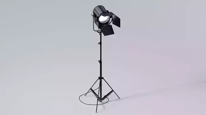 ATLMAN 2000 L SPOTLIGHT Low-poly 3D model