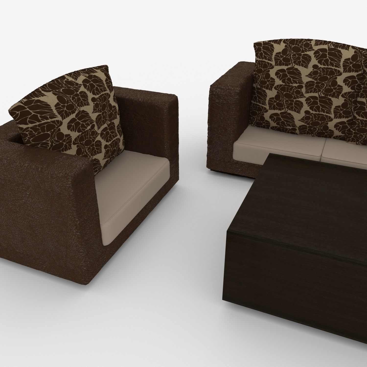 Furniture set 3D model_3