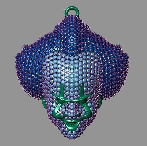 PENDENTIF JOKER 3D print model