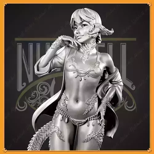 Nutshell Atelier - Dragonic girl - NSFW