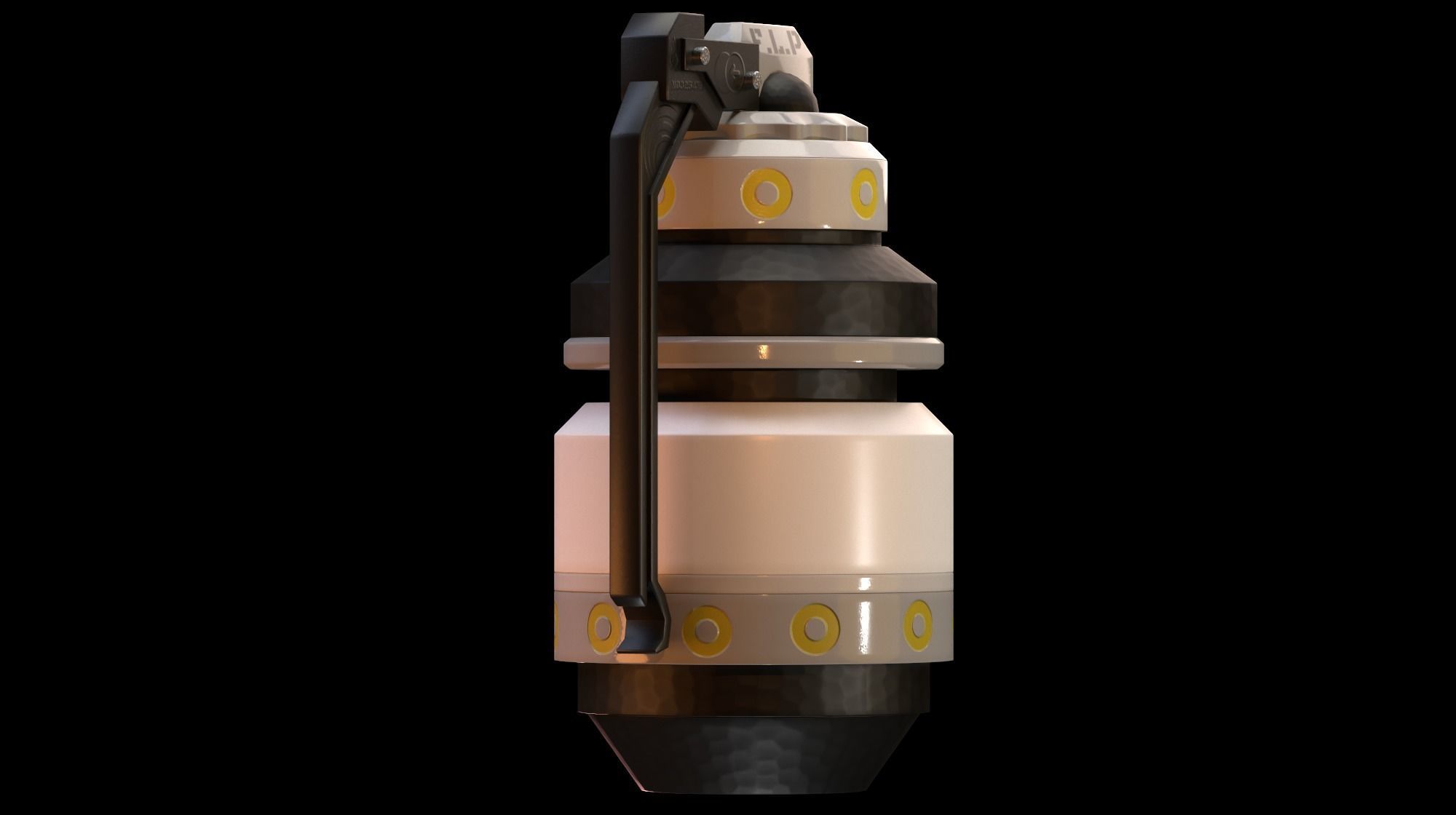  grenades01 Low-poly 3D model_13