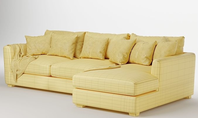 Monza Combo sofa 3D model 7