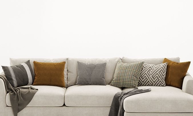 Monza Combo sofa 3D model 3