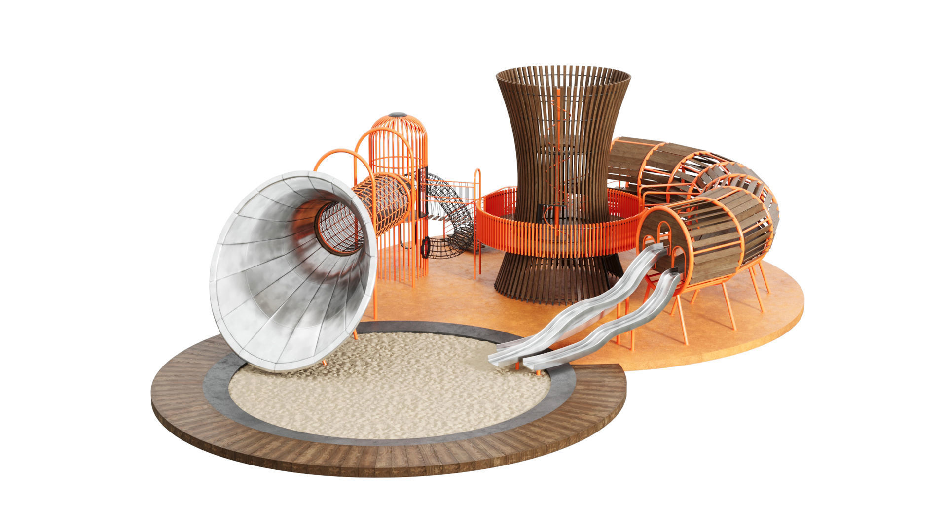 Large Playground 3D model_1